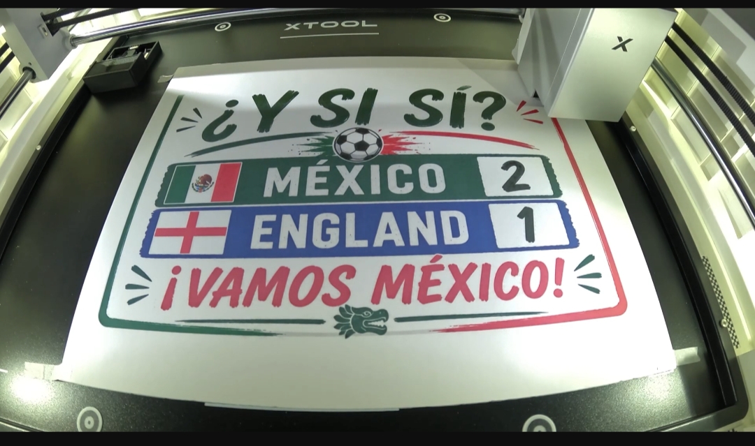 Full-color foam board graphic