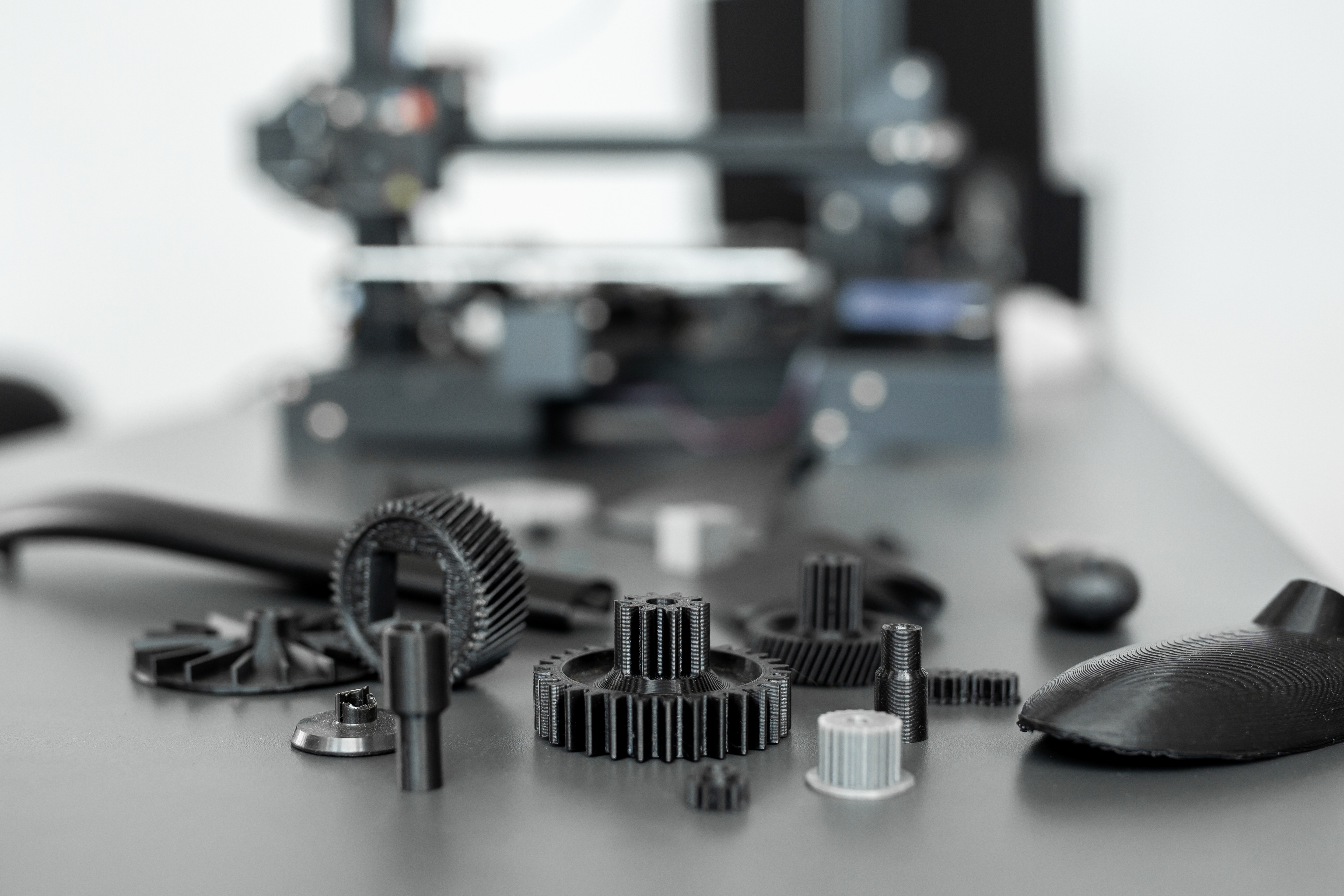 3D-printed gears & housings